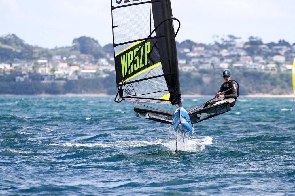 Wellington WASZP Sailor Albert Stanley 3rd Youth. © John Adair